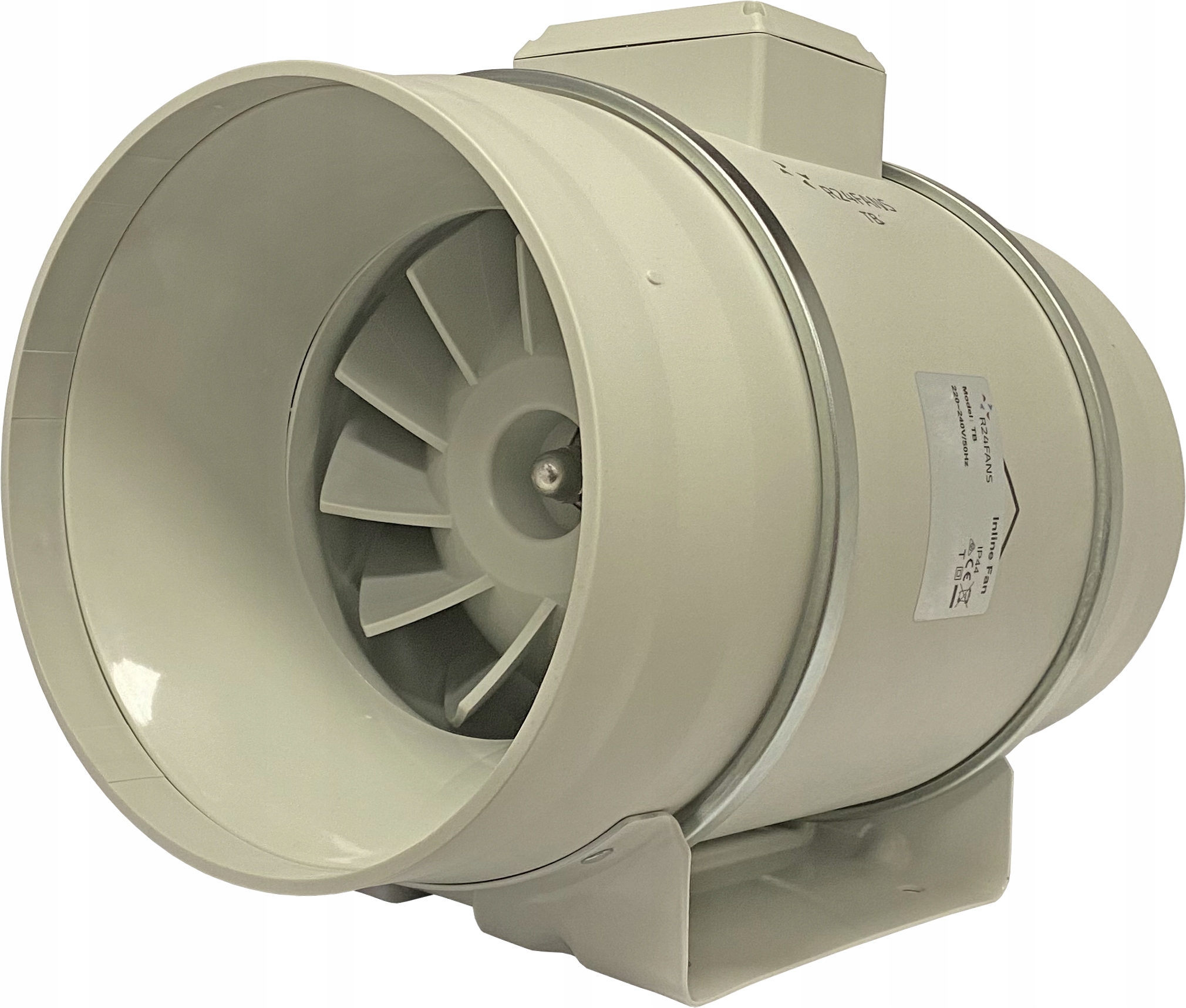 Ventilátor - KANÁLOVÝ VENTILÁTOR 1405 m3 / h 250 mm TB250 DVA RÝCHLOSTI