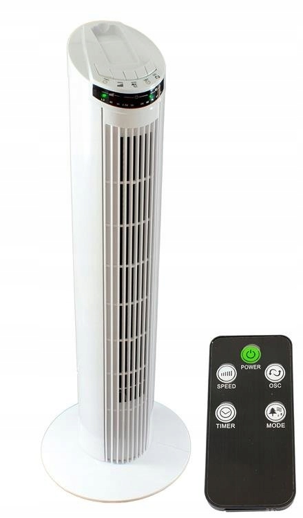 Ventilátor – stály ventilátor podlahy stĺpec + diaľkové ovládanie