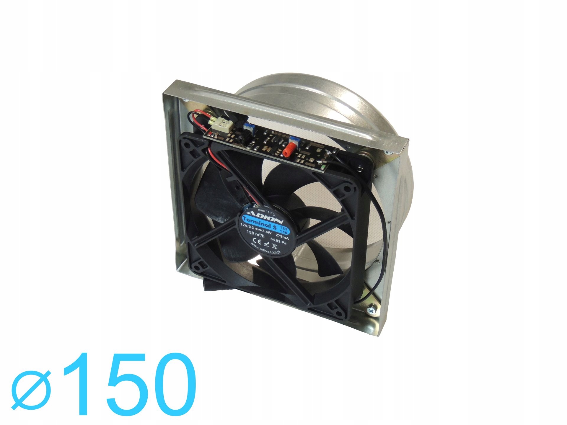 SVORKA S 150 RTO KRBOVÝ VENTILÁTOR KRB