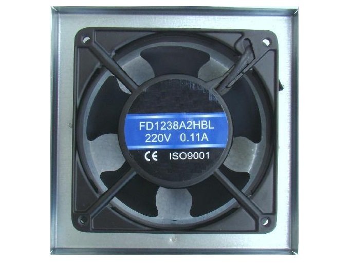 TURBÍNOVÝ VENTILÁTOR krbovej kachle 230V