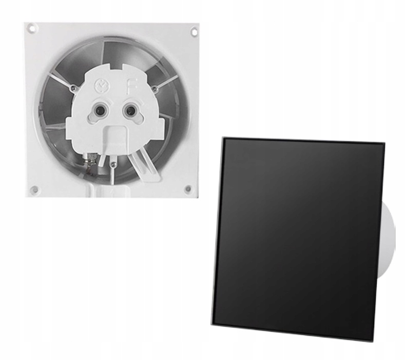 Ventilátor – 100 KÚPEĽŇOVÉ SKLO VENTILÁTOROVÉ ČIERNE