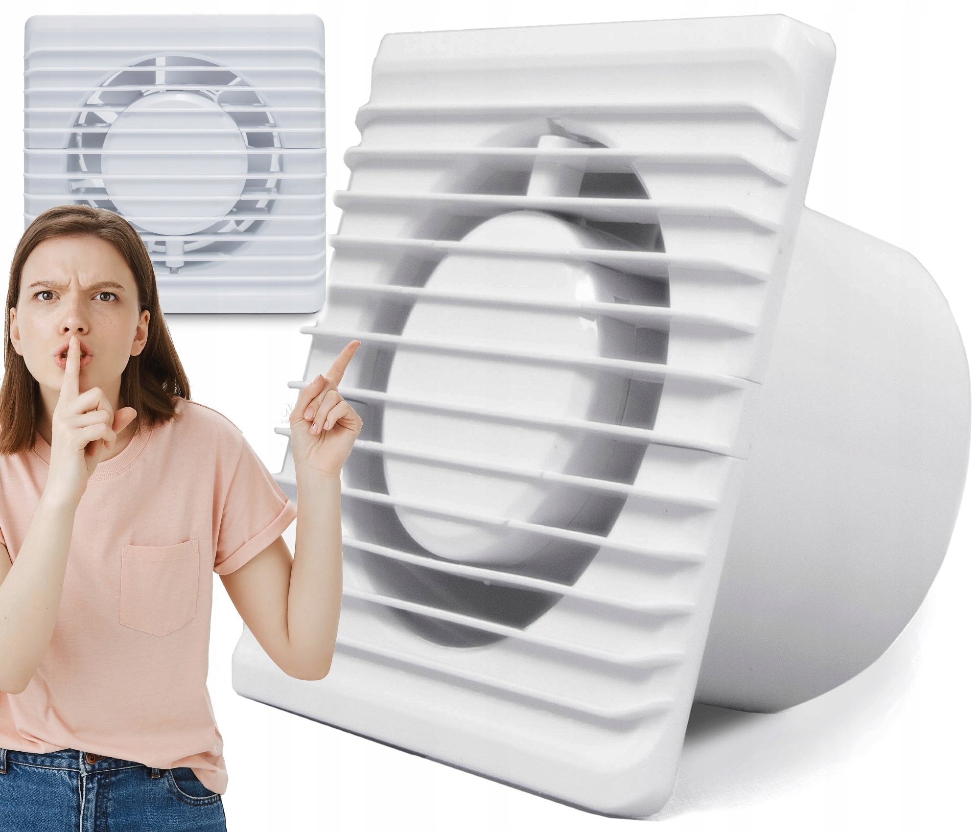 Ventilátor - TICHÝ VENTILÁTOR KÚPEĽNE FI 100