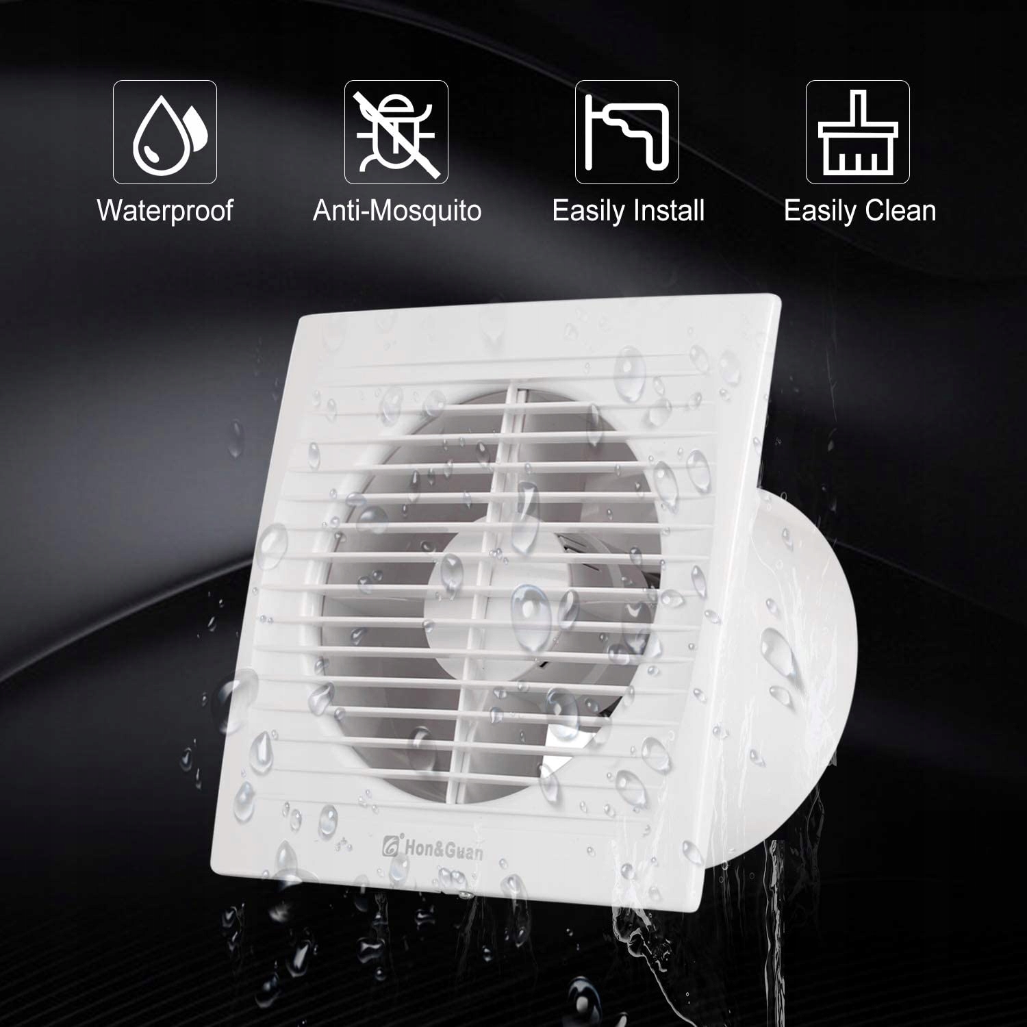 Ventilátor – VENTILÁTOR KÚPEĽNE ÚSPORNÝ 150C 15 cm