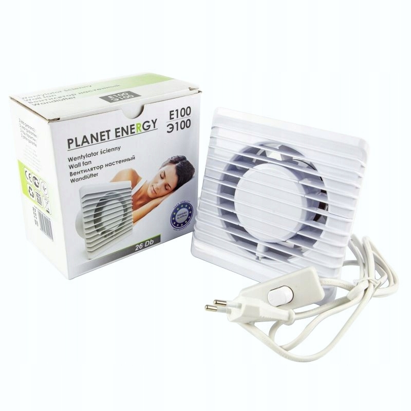 Ventilátor - PLANETOVÝ VENTILÁTOR ENERGETICKEJ KÚPEĽNE Ø 125 PS TICHÝ