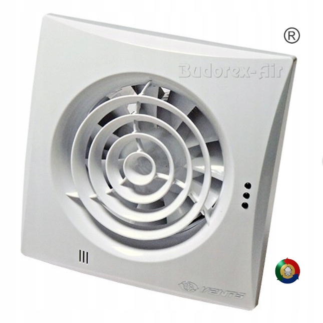 Ventilátor – VENTILÁTORY 100 TICHÝ VENTILÁTOR KÚPEĽNE (tichý 25 dB)