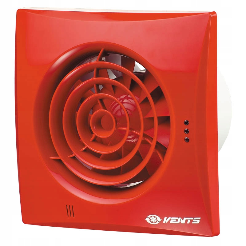 Ventilátor – VENTILÁTOR KÚPEĽNE vrátane šnúrky TICHÝ 100 červená