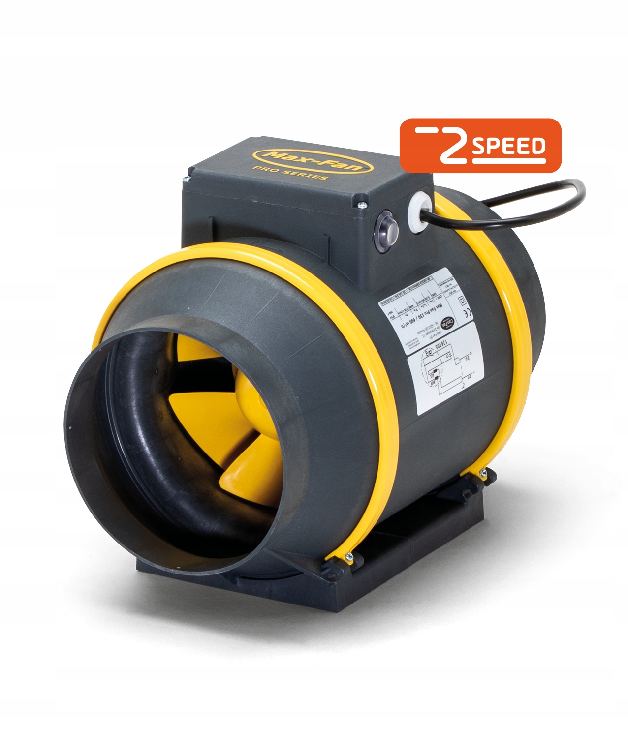 Ventilátor - AXIÁLNY VÝFUK TICHÝ 615m3 Ø 160mm