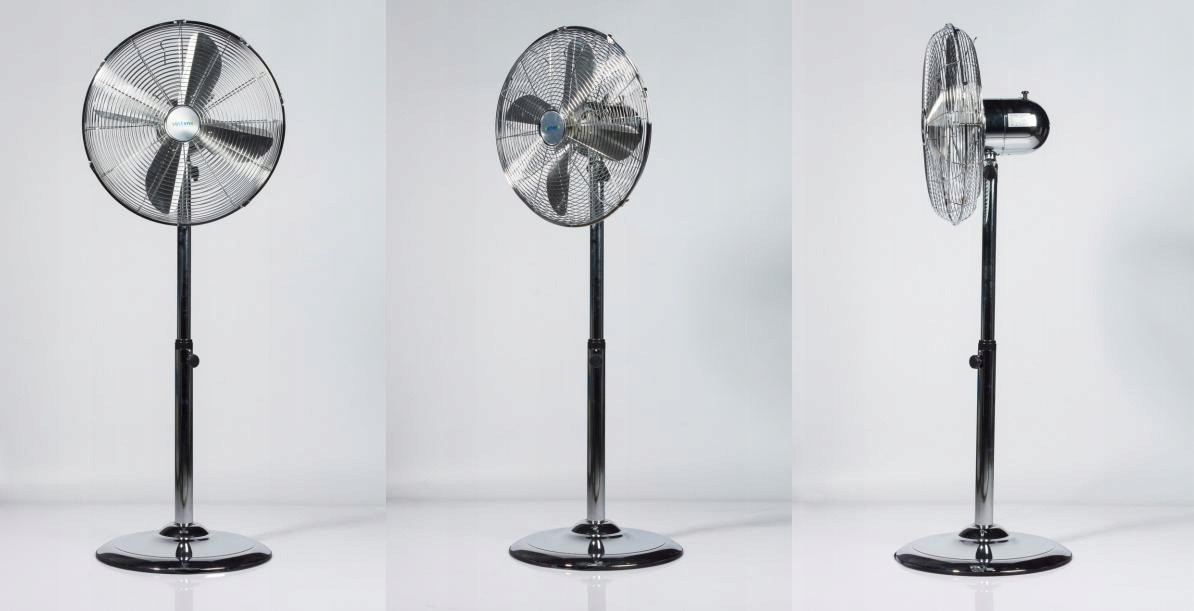 Ventilátor - VENTILÁTOR CHROMOVEJ PODLAHY 40cm