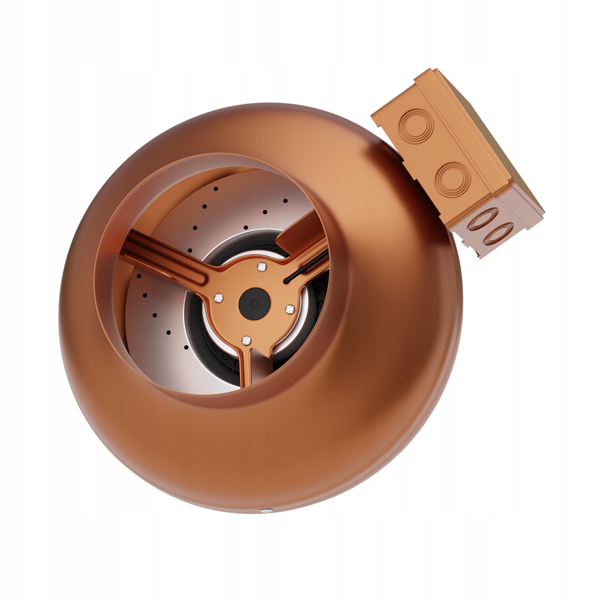 Ventilátor – VENTILÁTOR + 3-RÝCHLOSTNÝ OVLÁDAČ Ø 160 mm 550m3 / H
