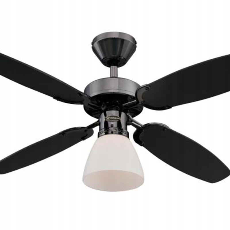 Ventilátor – capitol gun metal loft stropný ventilátor s svietidlom