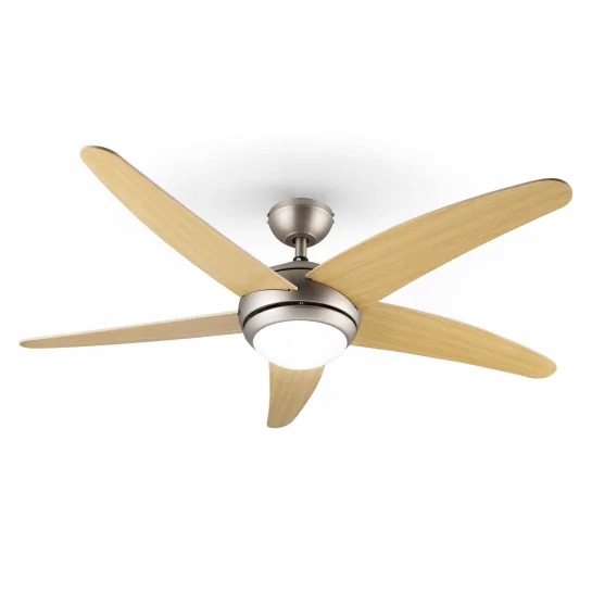 Ventilátor – KLARSTEIN 55 W STROPNÝ VENTILÁTOR, diaľkové ovládanie 2v1 134 cm