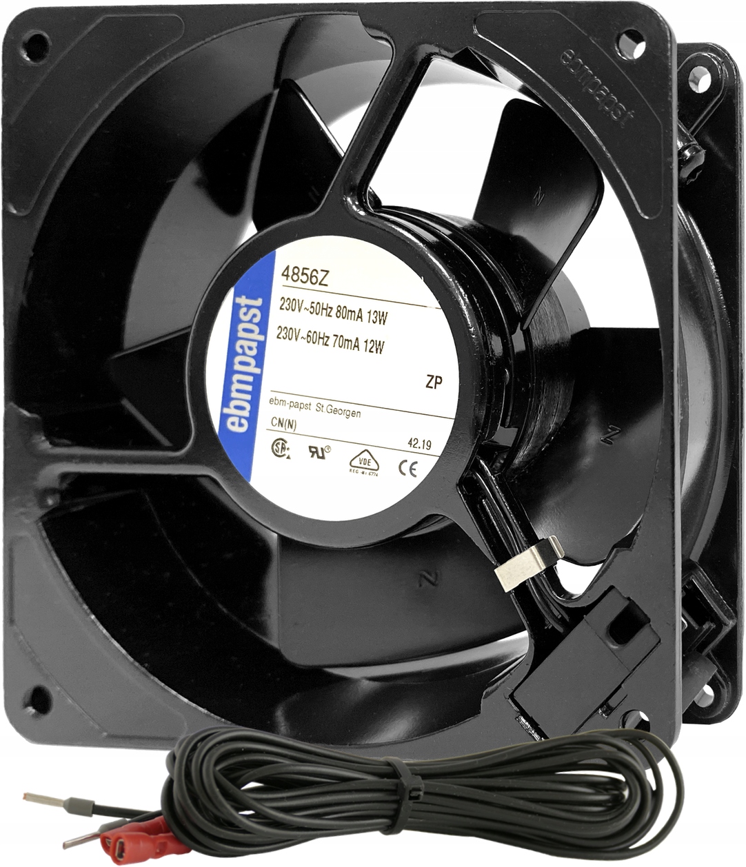 TURBÍNOVÝ VENTILÁTOR EBM 230V TICHÁ KRBOVÁ Mriežka
