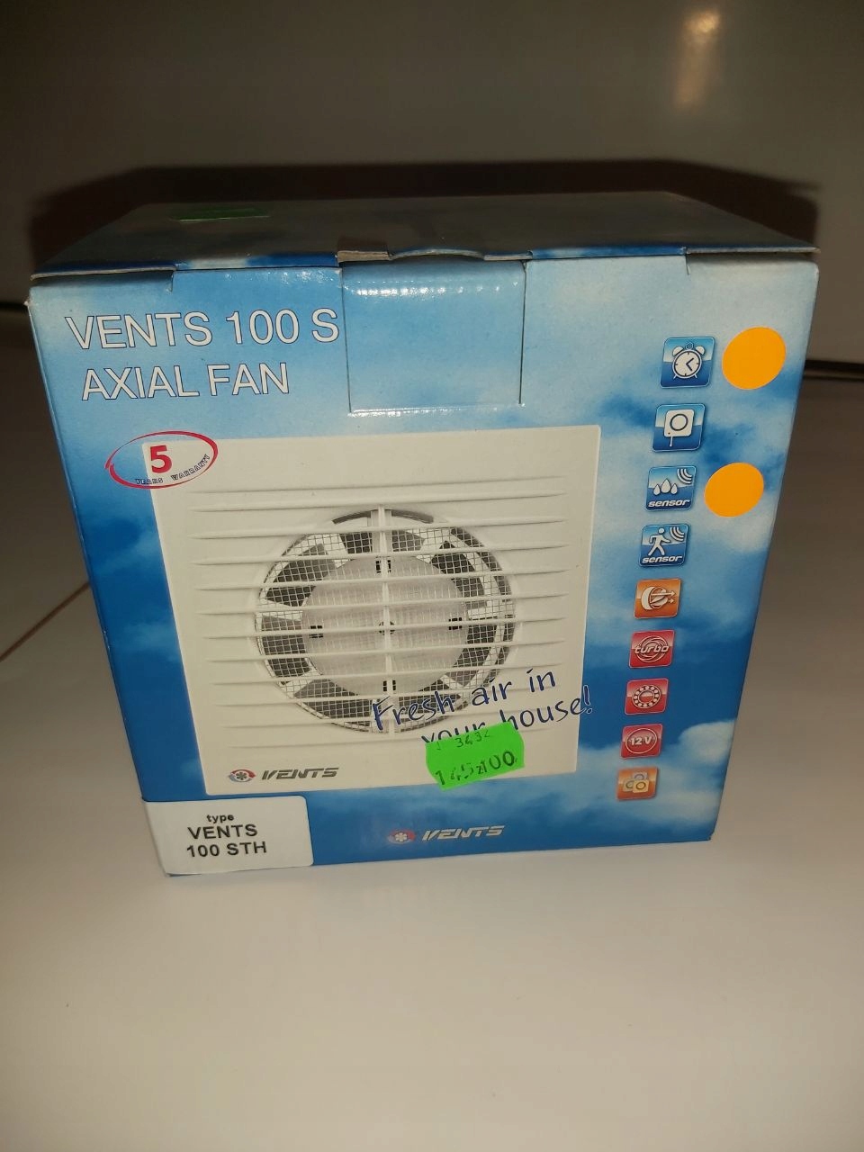 Ventilátor – VENTILY 100 100STH FAN