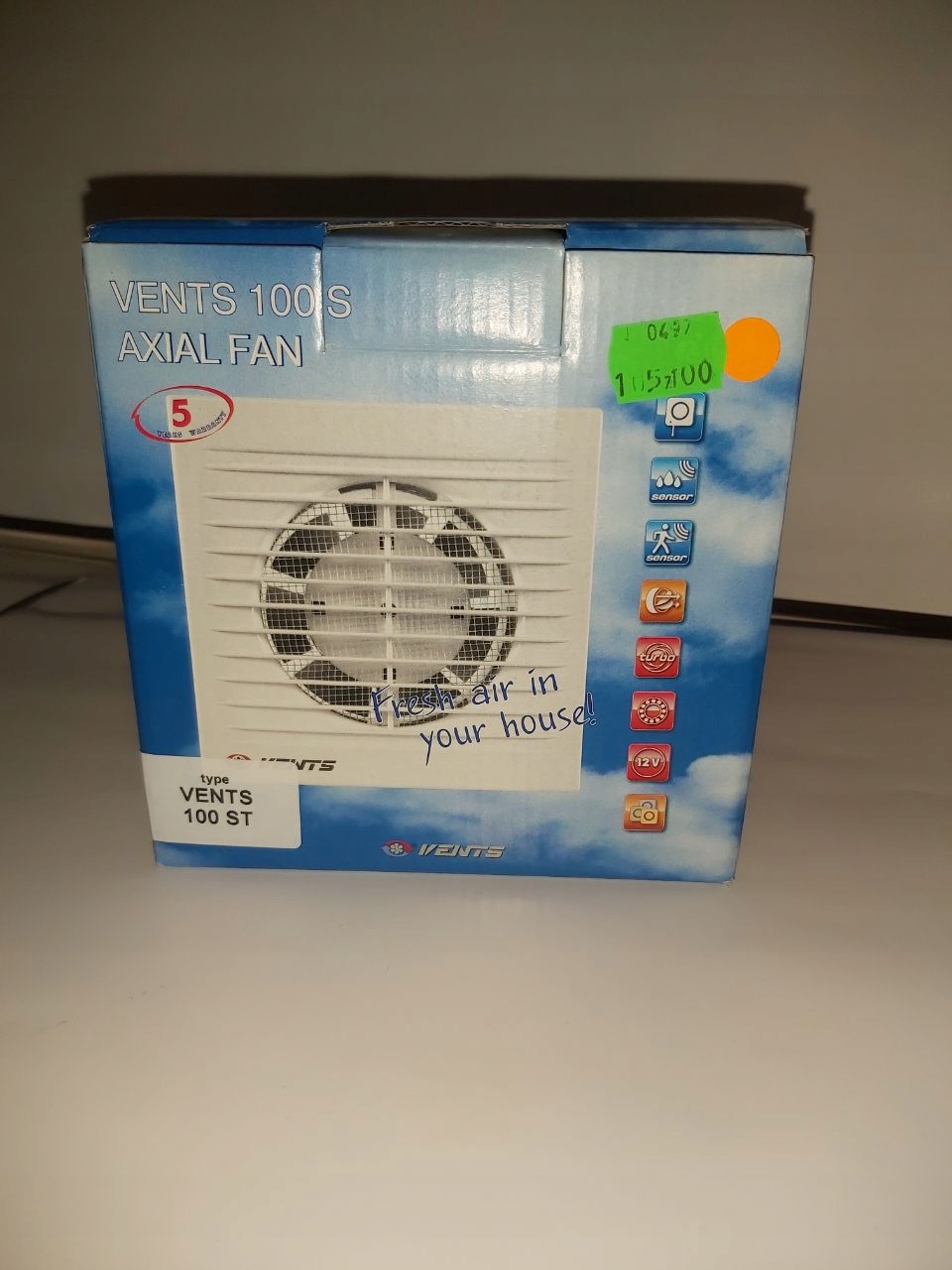 Ventilátor – VENTILY 100 ST. VENTILÁTOR