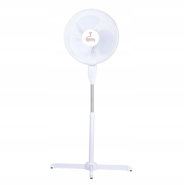 Ventilátor – BIELY STOJAČNÝ VELKÝ VENTILÁTOR 45 W