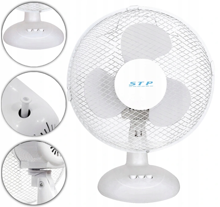 Ventilátor - STOLNÝ VENTILÁTOR FT-23 23CM