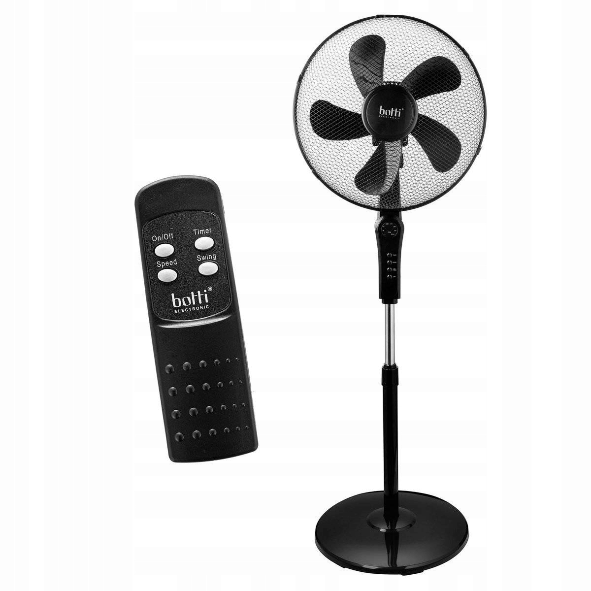 Ventilátor - PODLAHOVÝ VENTILÁTOR BOTTI S DIAĽKOVÝM 126CM