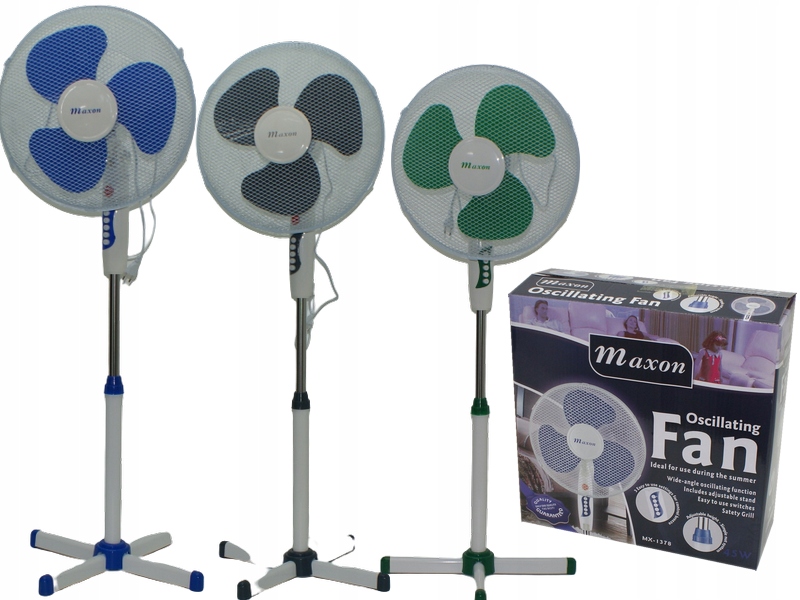 Ventilátor – PODLAHOVÝ VENTILÁTOR stojaci Značkový 126 cm