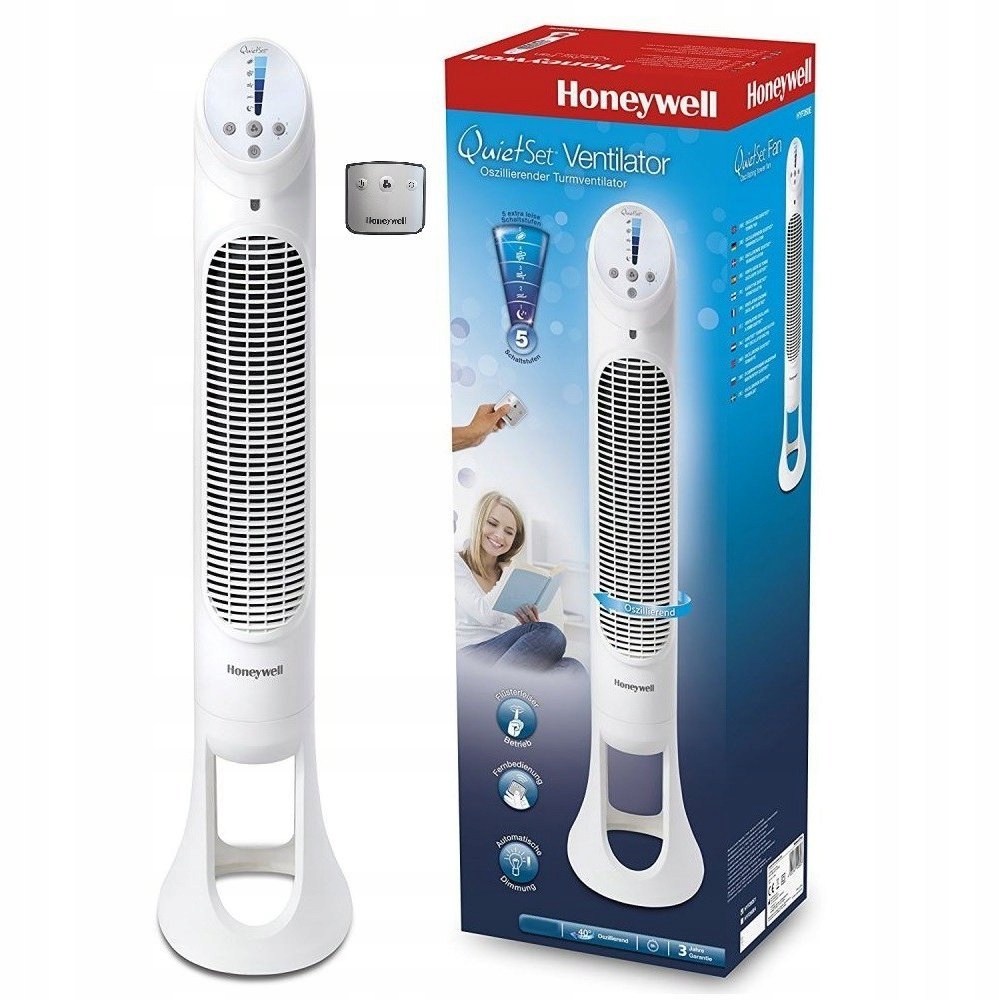 Ventilátor – KVALITA VÝKONNOSTI VENTILÁTORA VENTILÁTOR Honeywell