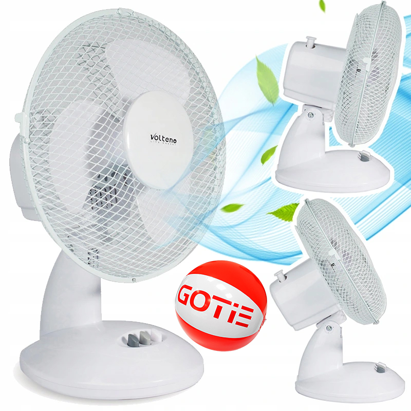 Ventilátor - STOLNÝ VENTILÁTOR KANCELÁRSKY STOLOVÝ VENTILÁTOR