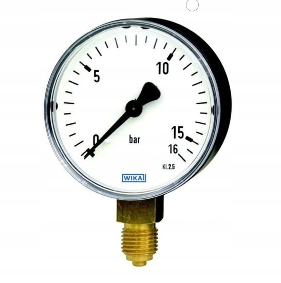 WIKA MANOMETER 111.10.100 M20X1,5 0-10 BAROVÁ PLASTOVÁ