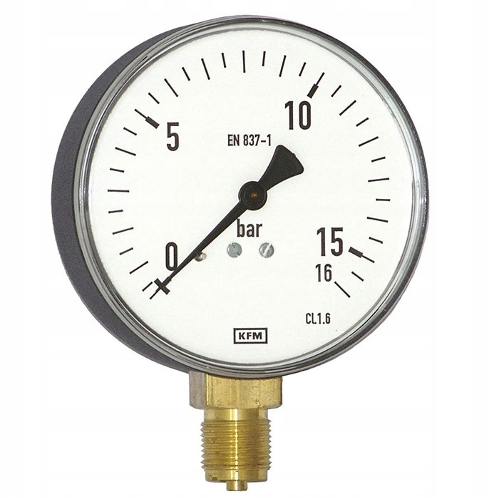 Manometer WIKA -1-0 bar, dolny, M20x1,5, 111.20.160