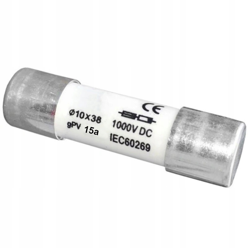 Poistková vložka 10x38 1000V DC GPV 15A