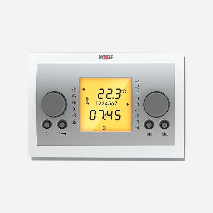 WOLF WEATHER MODULE BM Dodanie ovládacieho modulu 24