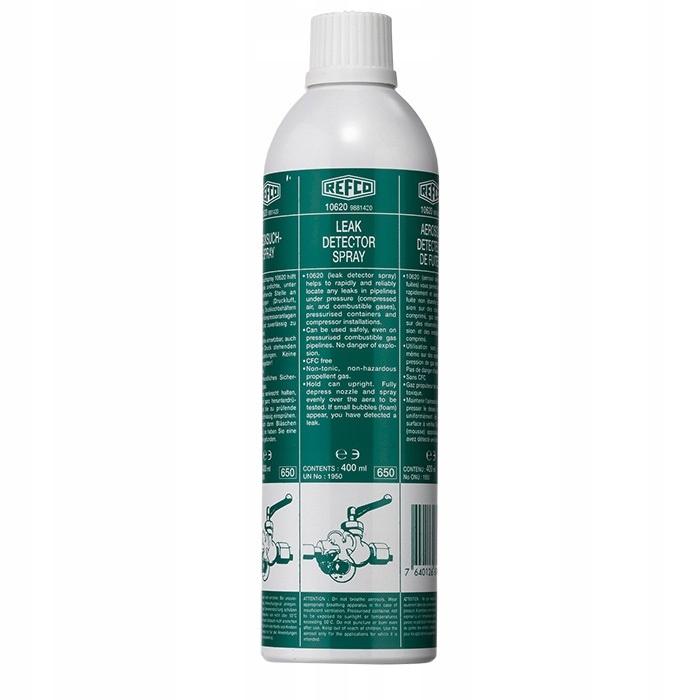 DETEKTOR ÚNIKU REFCO V AEROSOLE 400 ML