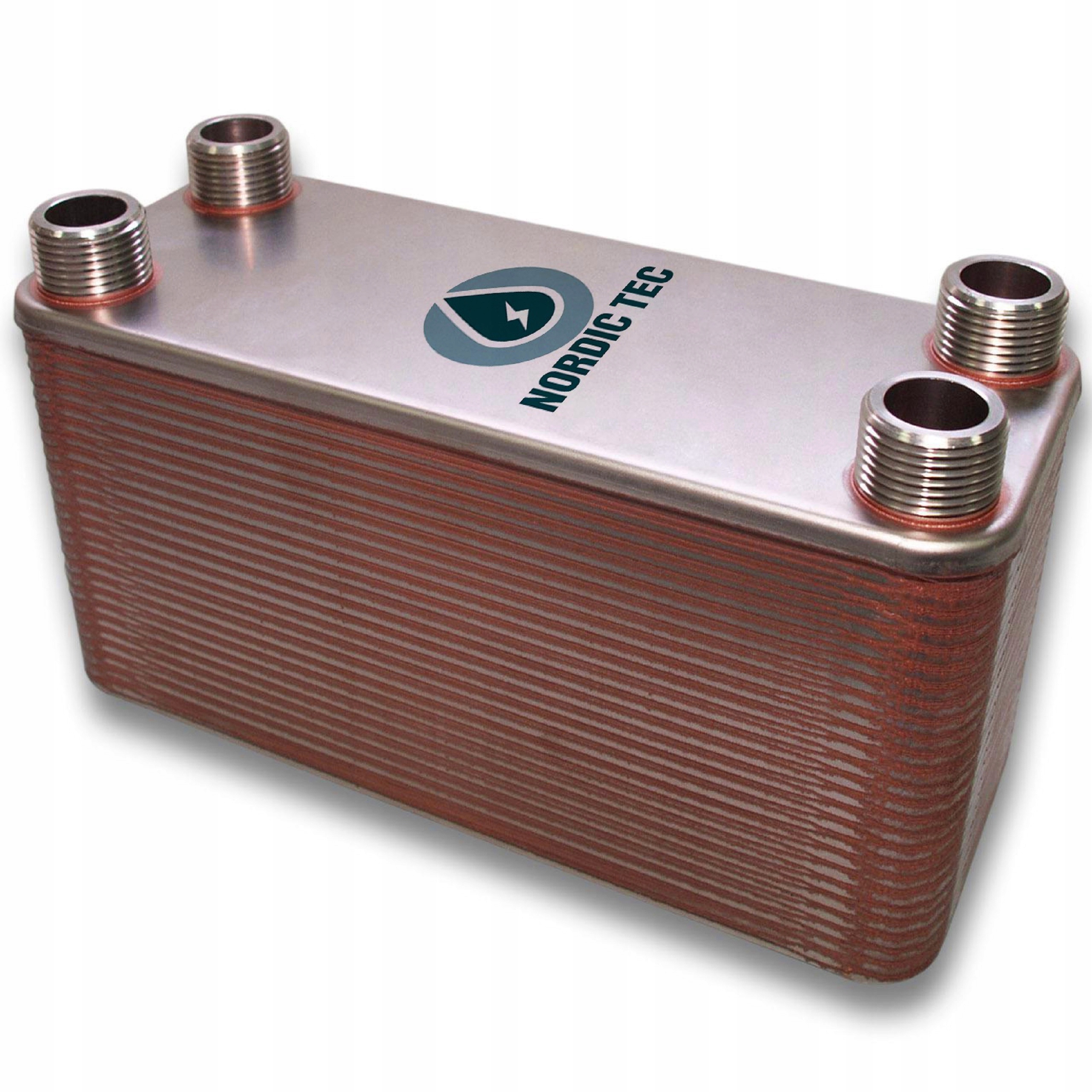 VÝMENNÍK TEPLA 40-platňový NORDIC TEC 35kW 3/4 '