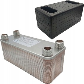 VÝMENNÍK TEPLA NT 40-platňový 85kW + IZOLÁCIA PL