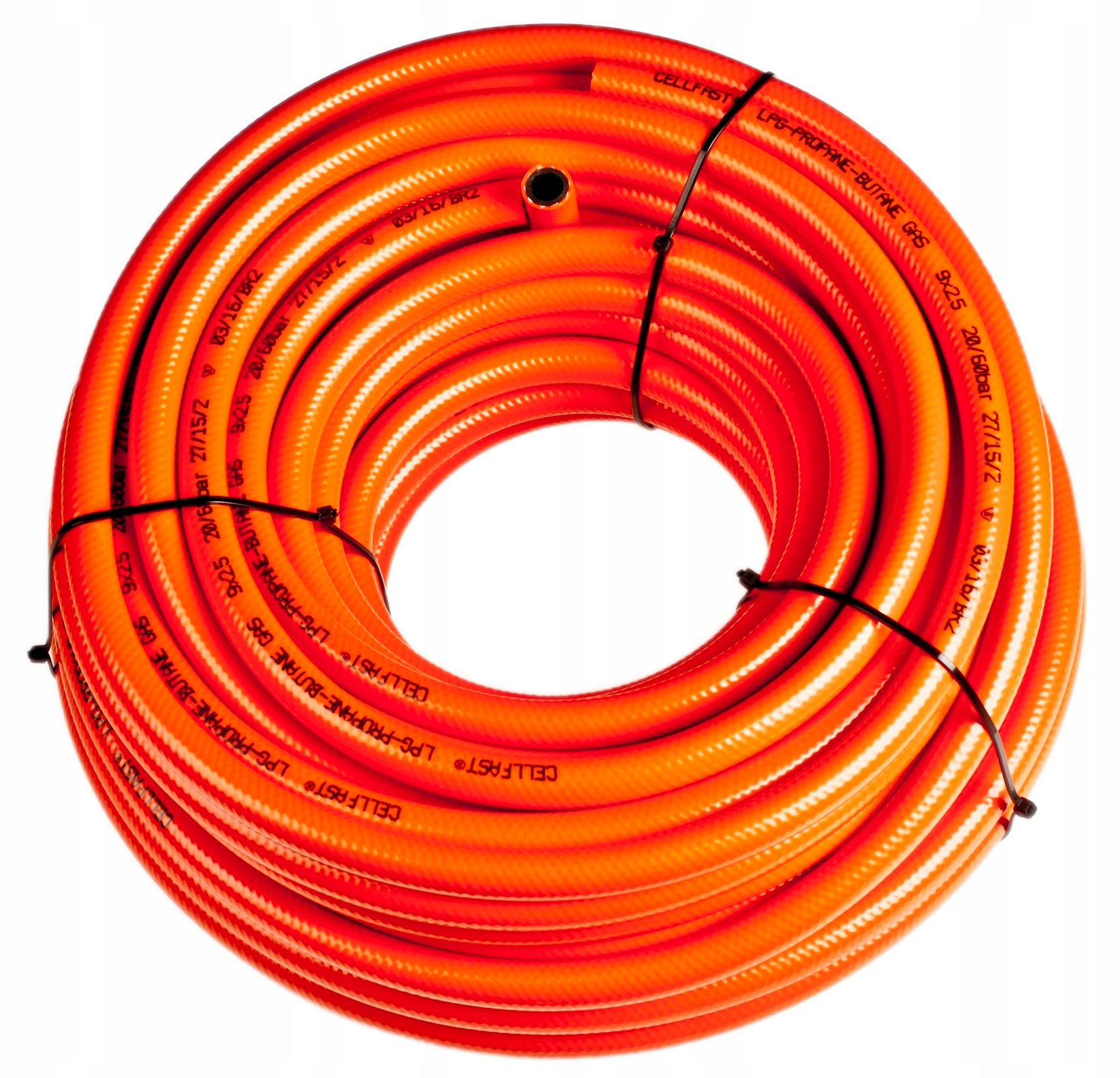 Hadica plynová hadica propán-butánový plyn 9x2,5mm - 50m
