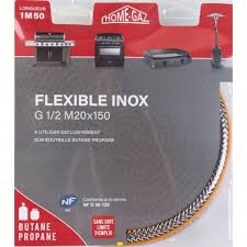 Hadica na LPG z nehrdzavejúcej ocele G 1/2 M20x150 H2461J1