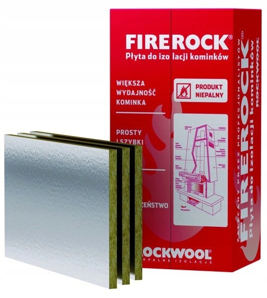 Krbová vložka - Krbová vlna FIREROCK, izolácia 30 mm, balenie 6m2