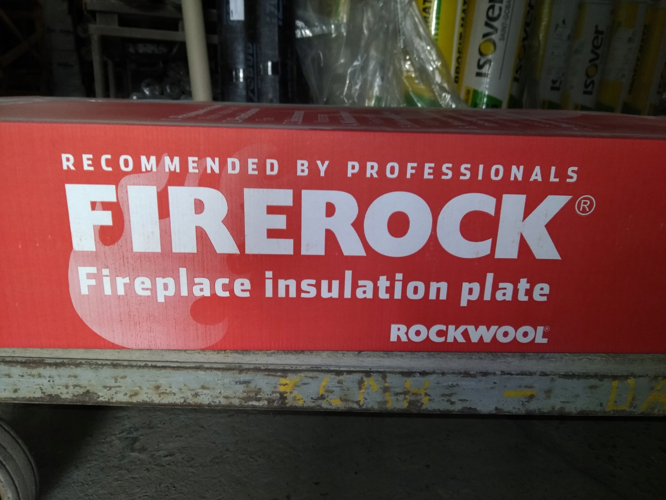 Krbová vlna Rockwool Firerock 25 mm Al
