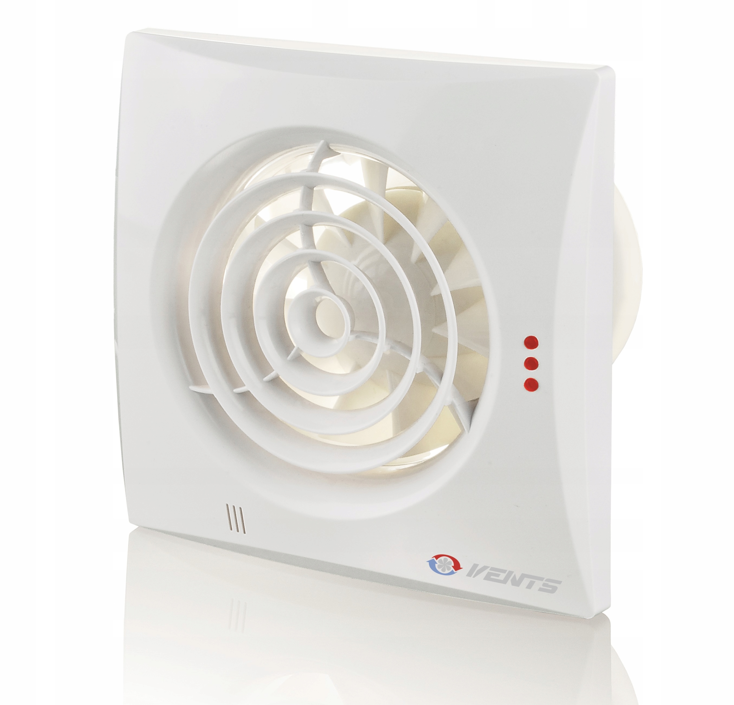 Ventilátor - Ventilátor 100 TICHÉ VENTILY Biely časovač