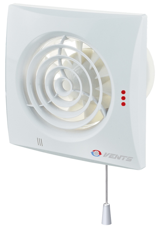 Ventilátor - Ventilátor 100 TICHÉ VENTILY Biely reťazec vypnutý