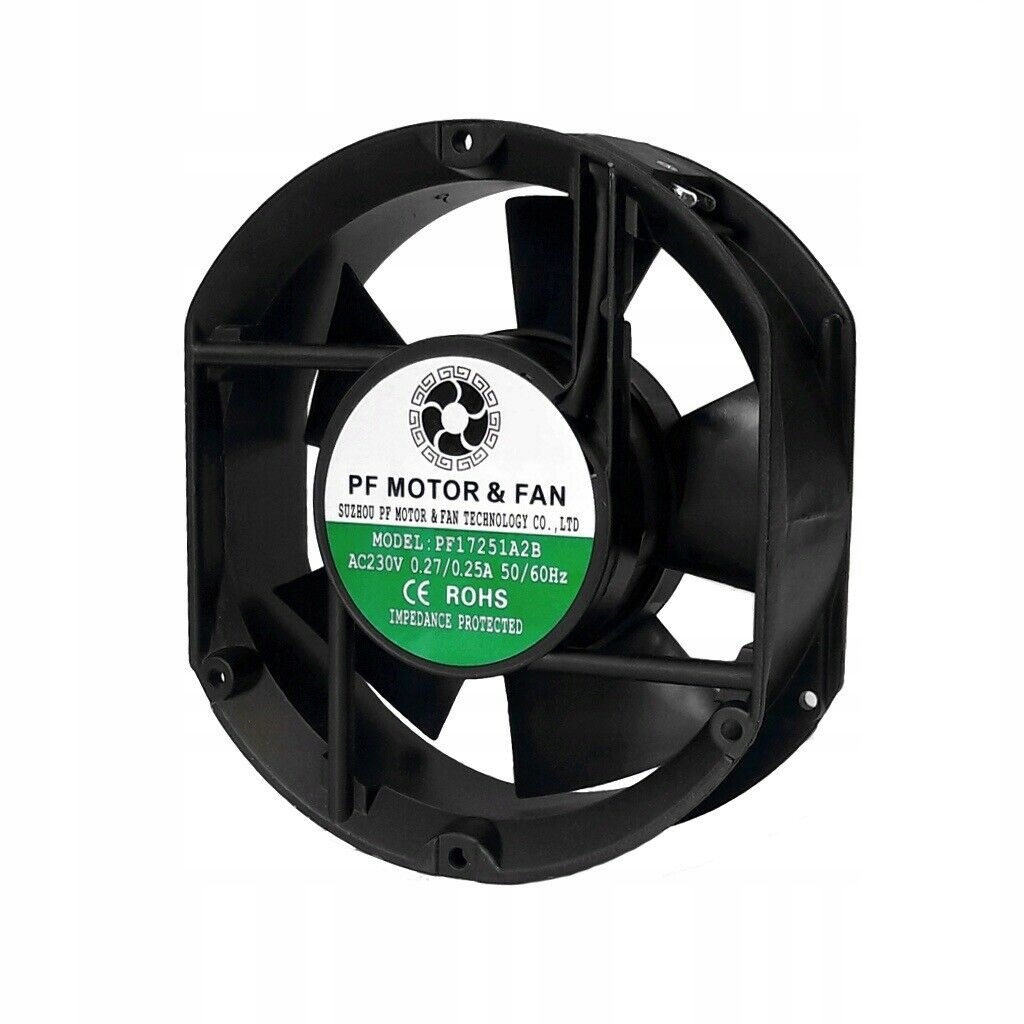 Ventilátor – SVORKA guľový ventilátor 172 × 150 × 51 mm 230 V