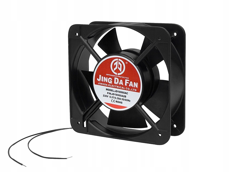 Ventilátor – Guľový ventilátor 180 × 60 mm 230 V