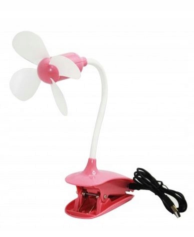Ventilátor - Veterný mlyn do kancelárie s klipom na stôl