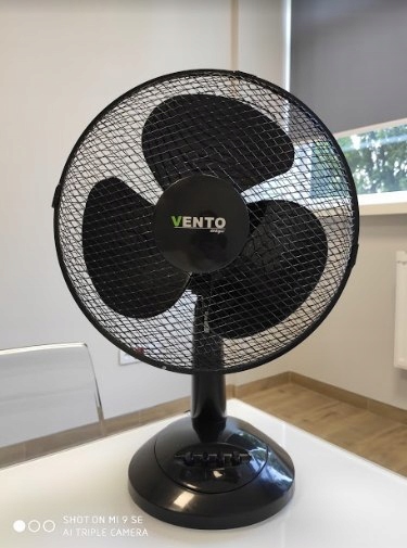 Ventilátor - Ventilátor DE120 čierny