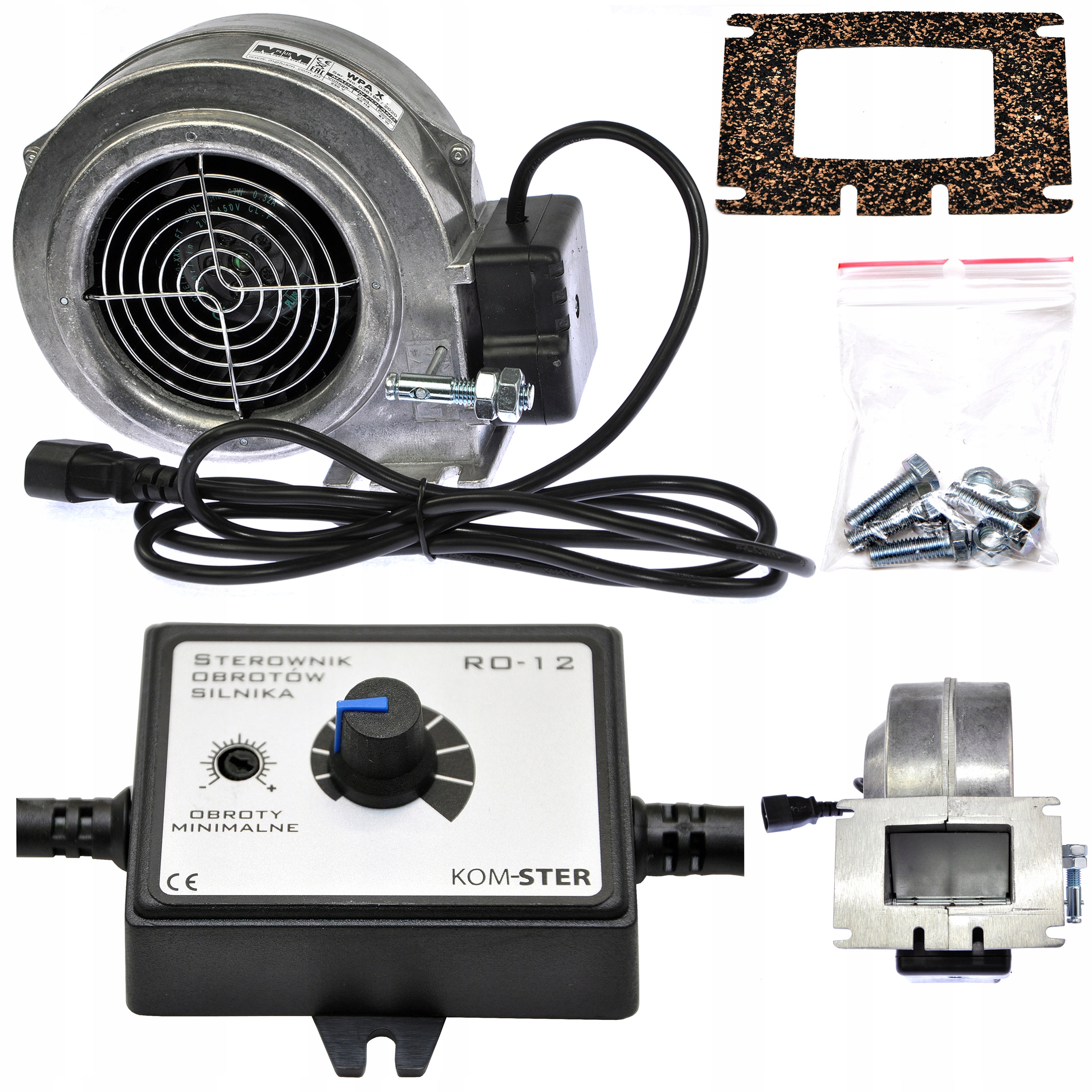 Ventilátor, dúchadlo + regulátor otáčok