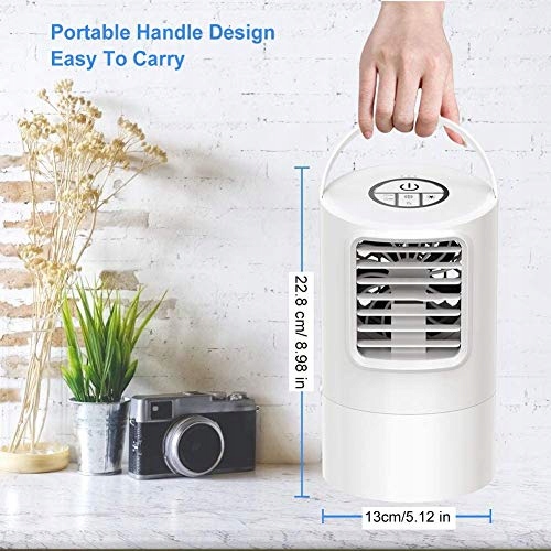 Ventilátor – Ventilátor Duomishu 3 rýchlosti Farebná LED