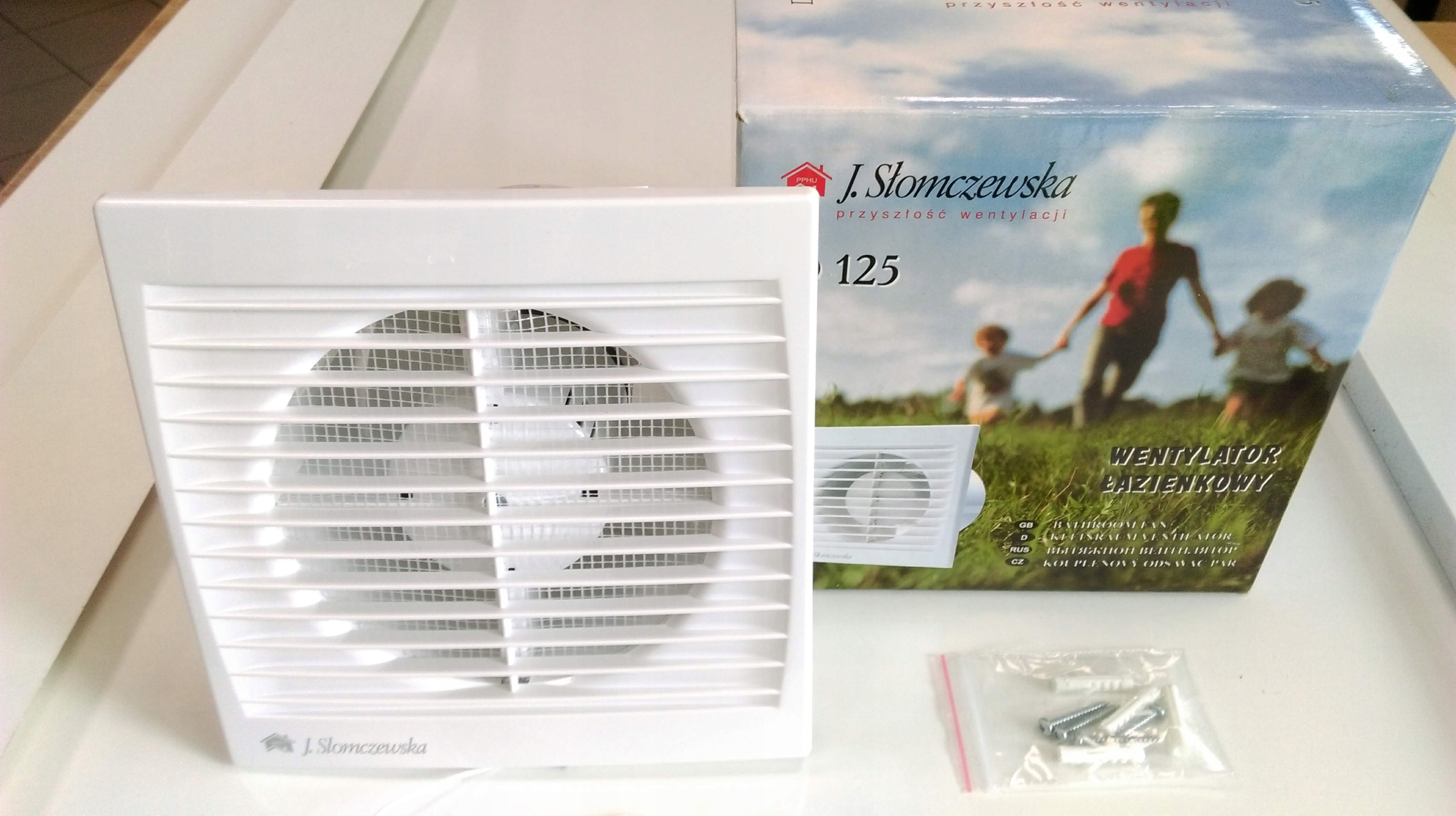 Ventilátor - J. Słomczewska D125 ventilátor