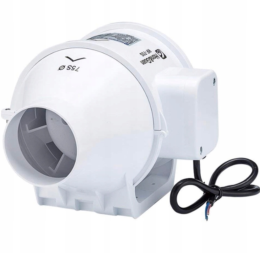 Ventilátor – Potrubný ventilátor Hon & Guan HF-75S