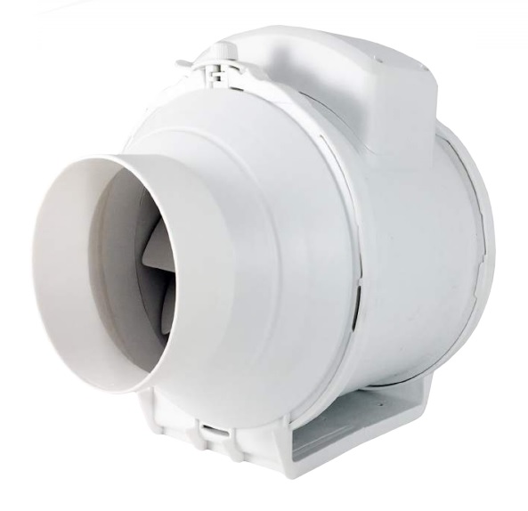 Ventilátor – Potrubný ventilátor fi100 210 m3 / h 3-rýchlosť