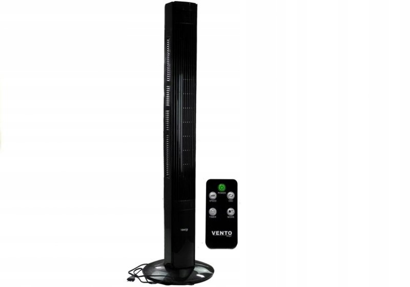 Ventilátor - Stĺpový ventilátor Vento 117 cm 45 W s diaľkovým ovládaním