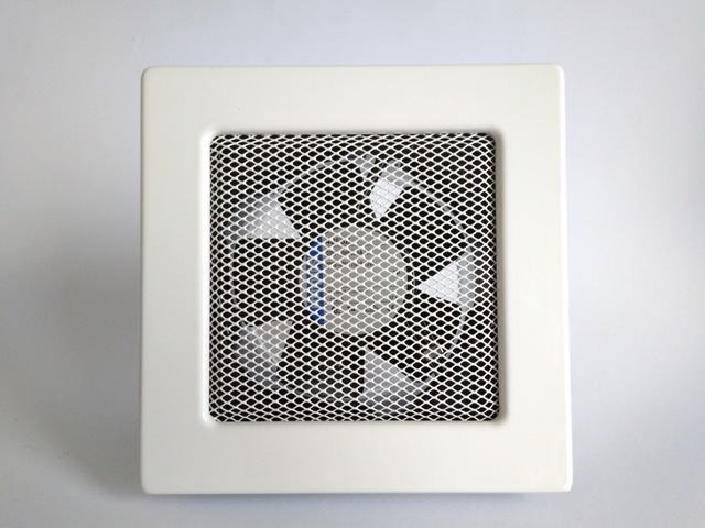 Krbový ventilátor s grilom 17x17 fi100 / 125