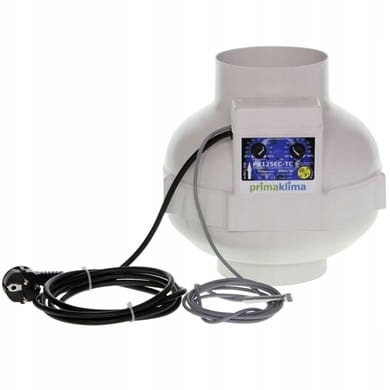 Ventilátor – Ventilátor PK125EC TEMP CONTROL 680 m3 / h