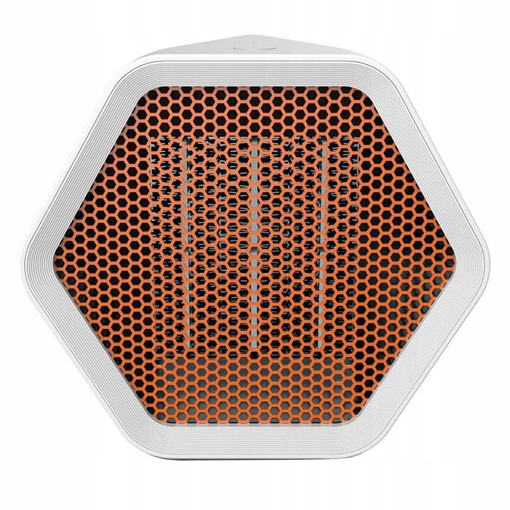 Mini ventilátor na vykurovanie priestoru - biely